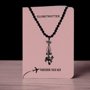 Personalized 'Globetrotter' Themed Passport Holder